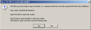 Read-Only Mode on Windows 2000/XP